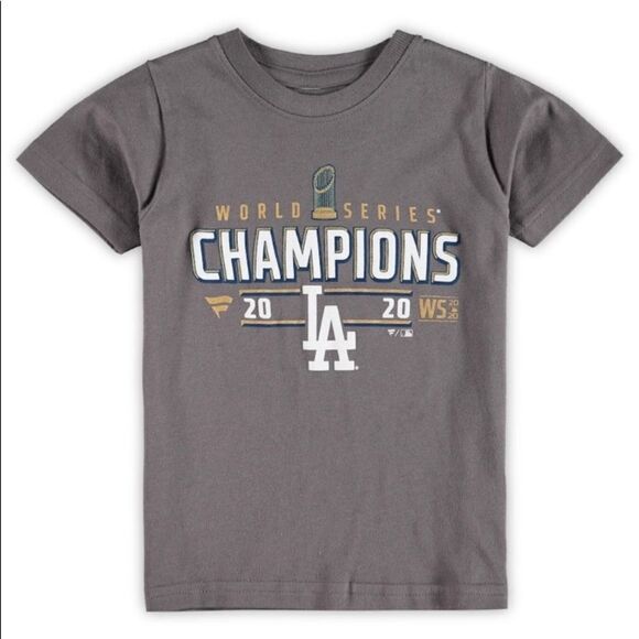 LA Dodgers 2020 World Series T-shirt XL Girls - Picture 1 of 12